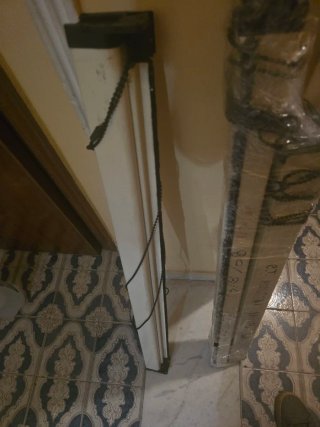 3 Tenda avvolgibile con catena x finestre zanzarie