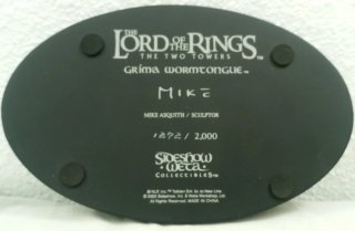 Figura Grima Wormtongue Sideshow Weta