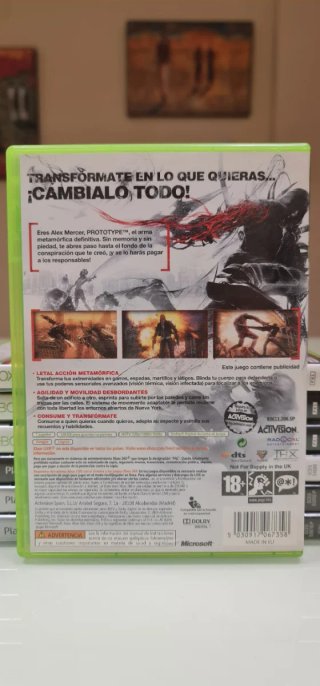 Prototype Xbox 360 PAL España
