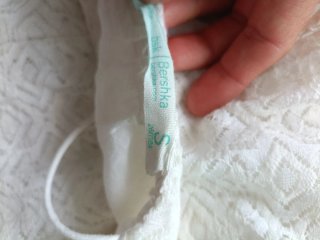 Mono blanco Bershka