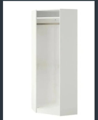 Armario PAX esquinero blanco