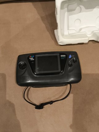 Sega Game Gear + Sonic + Adaptador AC