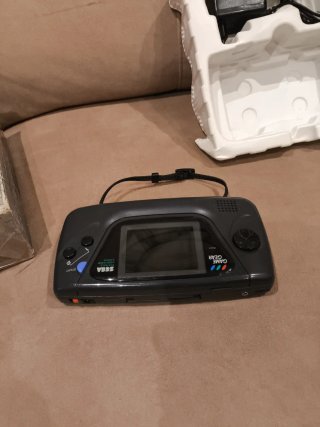 Sega Game Gear + Sonic + Adaptador AC
