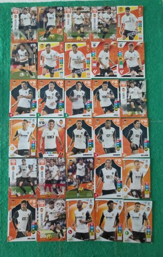 Lote 159 Cartas futbol Valencia CF