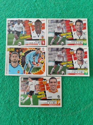 Lote 159 Cartas futbol Valencia CF