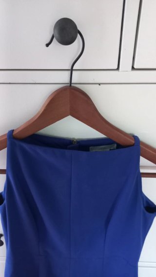 Vestido azul elegante