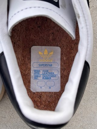 Adidas Superstar Aged Sole