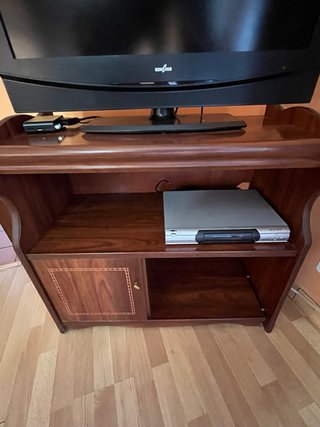 Mesa TV Madera Oscura
