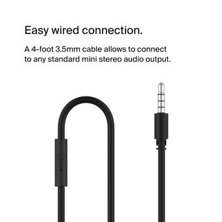 Belkin auriculares niños cable micrófono