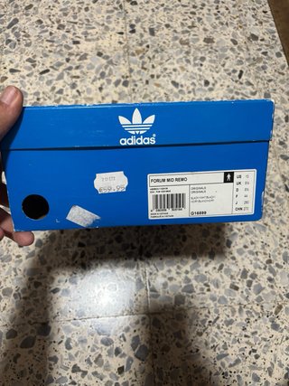 Zapatillas Adidas Altas Negras y Blancas