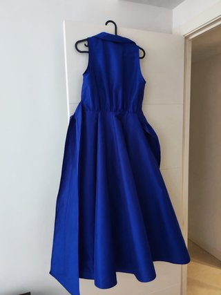 Vestido azul fiesta El Corte Inglés