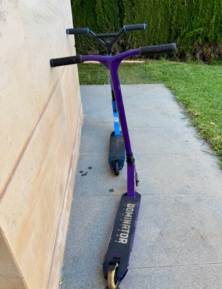 2 Patinetes Freestyle Morado y Azul
