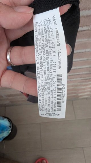 Falda de tul drapeada y estampada Zara Talla L