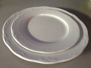 Vajilla Bidasoa porcelana marfil 76 piezas nueva