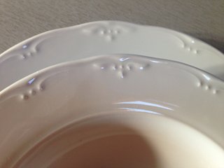 Vajilla Bidasoa porcelana marfil 76 piezas nueva