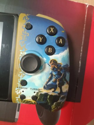Mando Hori Pro Zelda Nintendo Switch