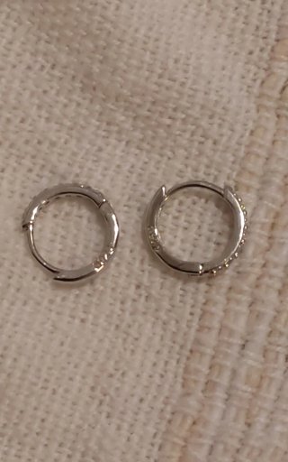 Aros mini plata ley zircon