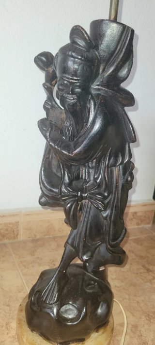 Lámpara Oriental Vintage Madera