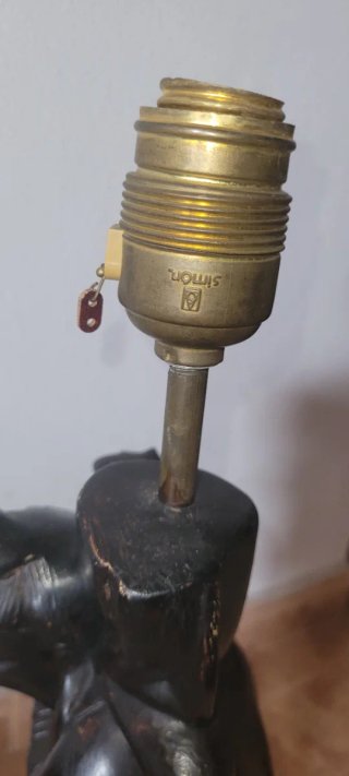 Lámpara Oriental Vintage Madera