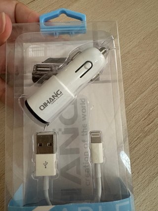 Cargador coche 2 puertos USB 3A