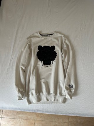Sudadera Kenzo Negra y Blanca