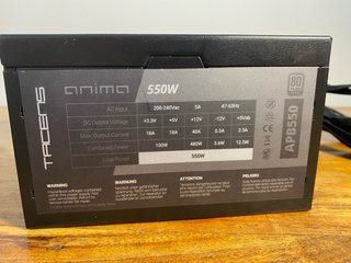 Fuente Alimentación PC Tacens Anima 550W