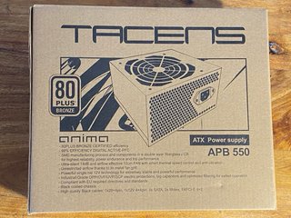 Fuente Alimentación PC Tacens Anima 550W