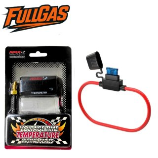 MARCADOR DE TEMPERATURA, PORTAFUSIBLE Y FUSIBLE