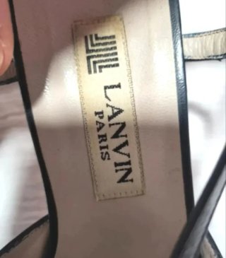 Zapatos Lanvin bicolor