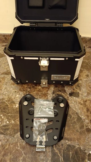 Baúl Top Case Zontes 45L + base