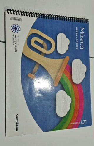 Libro Música Santillana 5 Primaria