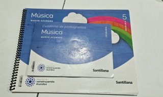 Libro Música Santillana 5 Primaria