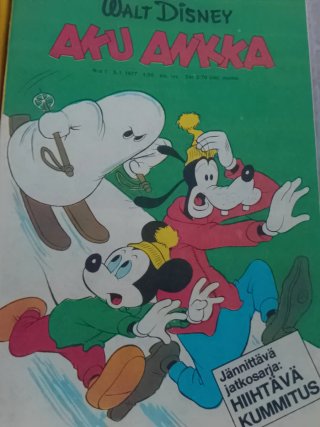 COLECCIÓN DE TEBEOS WALT DISNEY "AKU ANKKA"