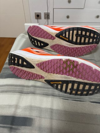 Zapatillas Adidas Running Naranja y Morado