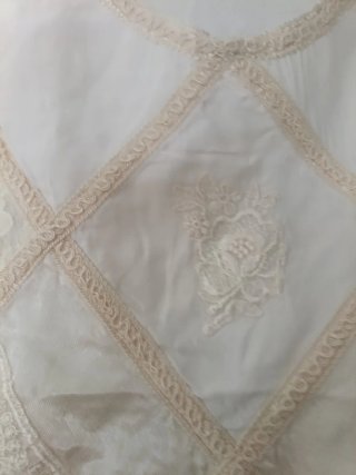 Blusa  Beige/Blanco Talla Única
