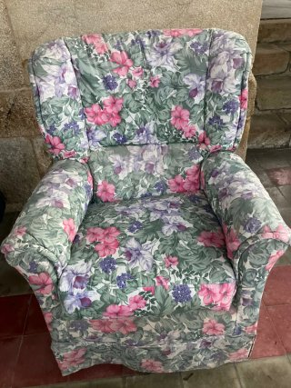 Sillón mecedora.