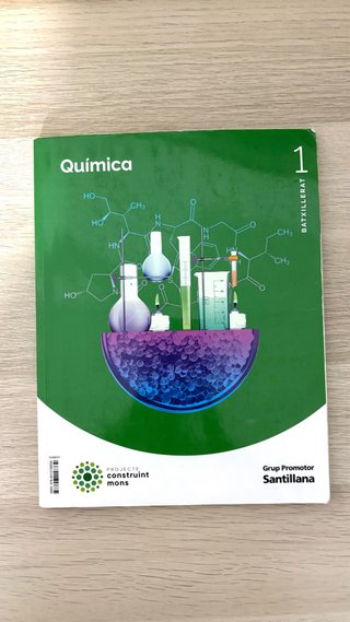 Libro quimica 1ro batchillerato