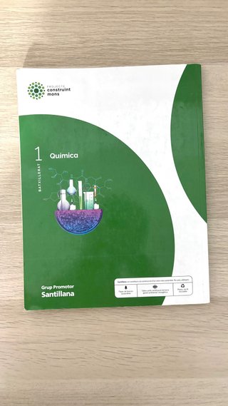 Libro quimica 1ro batchillerato