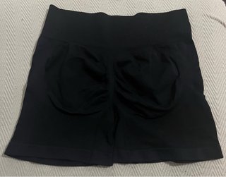 Leggings cortos fitness negros