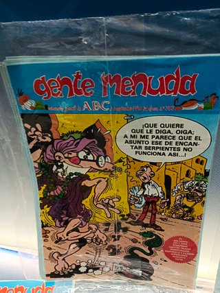 4 tebeos, GENTE MENUDA , GRAPA. ABC. 1998.