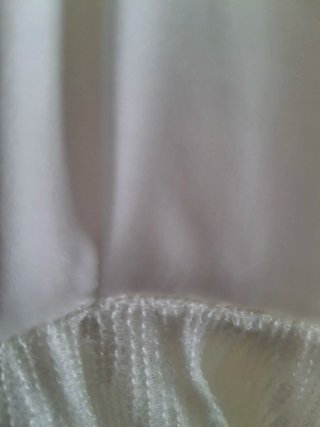Vestido Zara Blanco Talla L