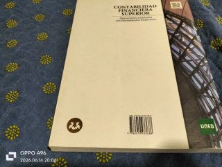 Libro contabilidad financiera superior de la UNED