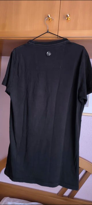 Camiseta Philipp Plein Calavera Lentejuelas hombre