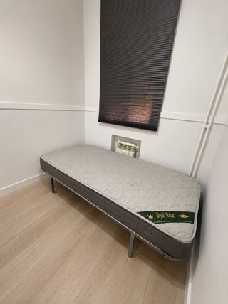 Cama individual 90cm con somier