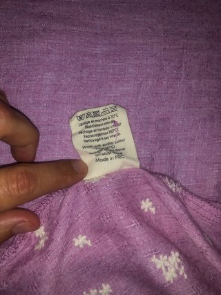 Blusa Polinet Moi Morado/Rosa Estampada