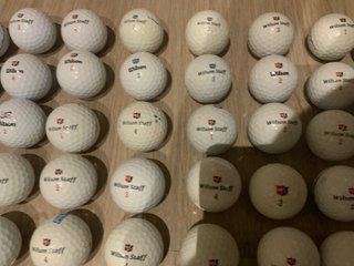 120 Pelotas Golf Wilson/Staff Grado A/perla