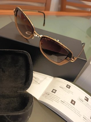 Gafas de sol Chanel mujer montura metálica