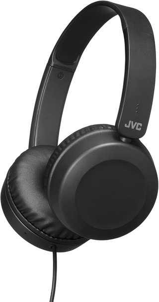 JVC auriculares cable micrófono plegables rosa