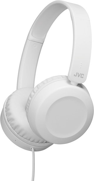 JVC auriculares cable micrófono plegables rosa