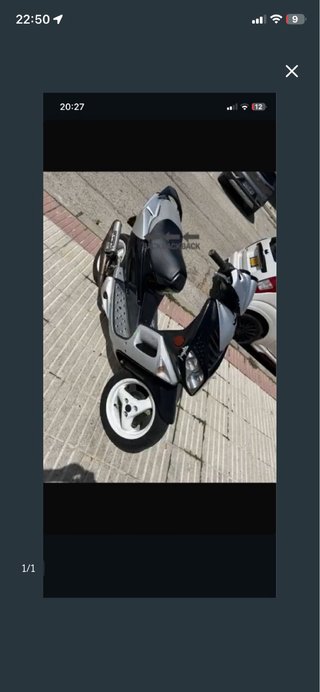 Chapas traseras y alerón Peugeot Speedfight
